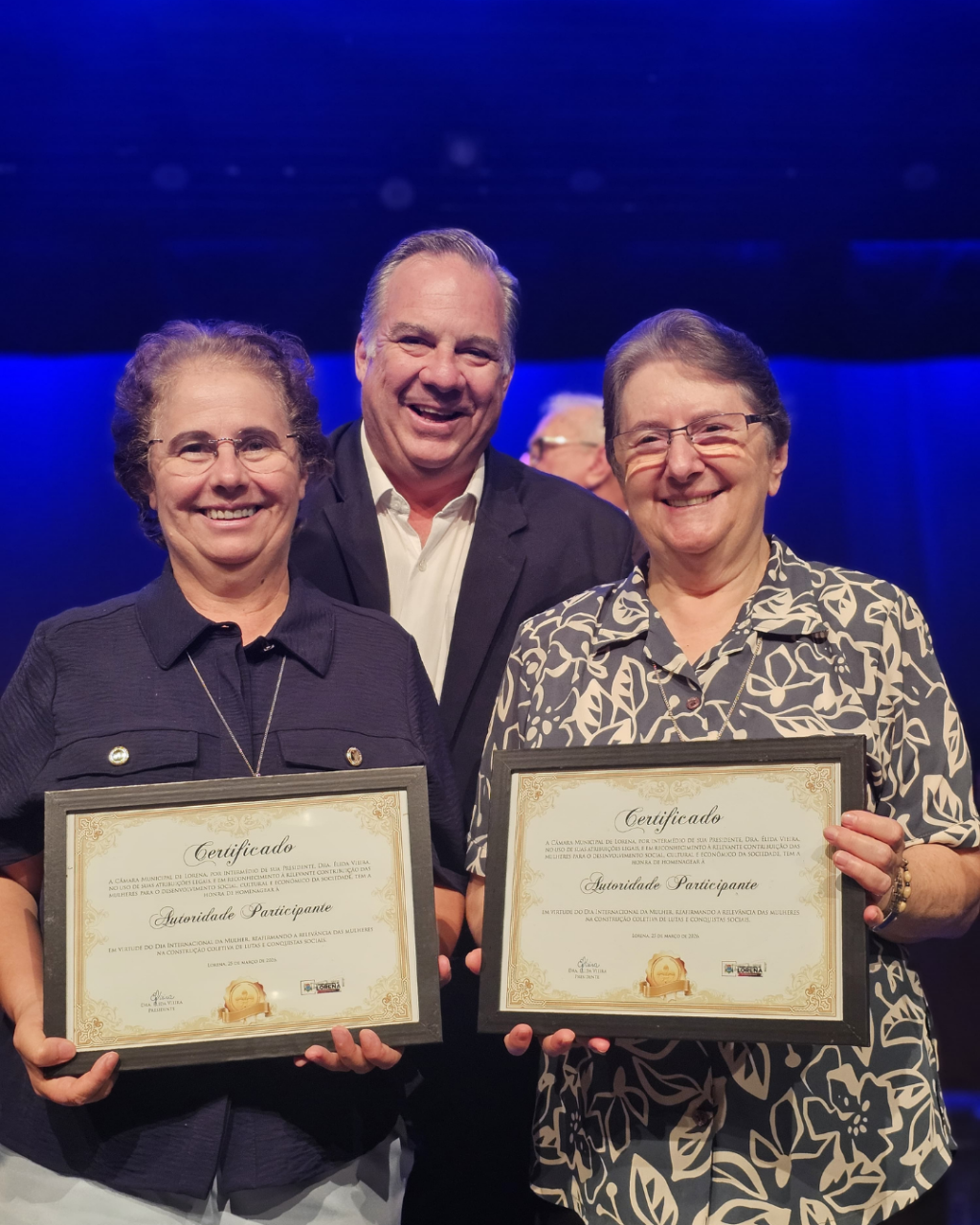 Câmara Municipal de Lorena realiza sessão solene em homenagem às mulheres e destaca legado da Irmã Olga de Sá