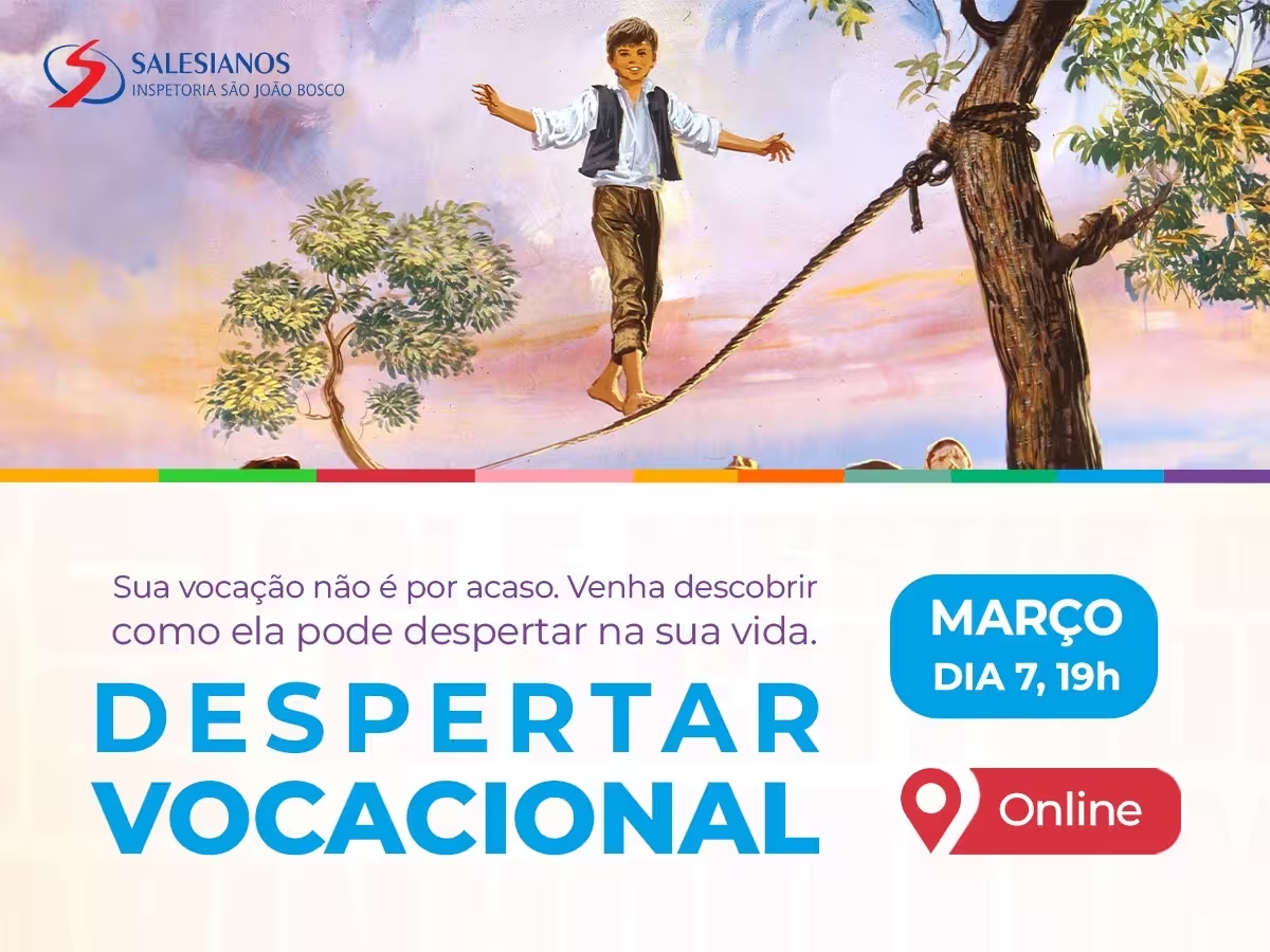 Despertar Vocacional on-line convida jovens a refletirem sobre o chamado de Deus