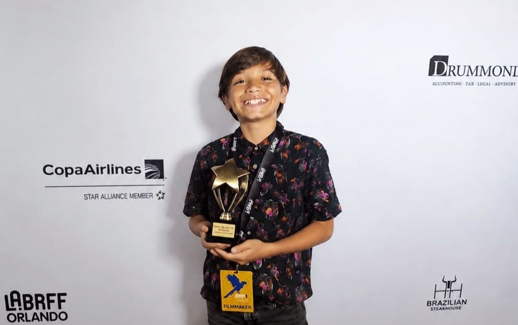 Aluno do Salesiano Santa Rosa foi prestigiado no Los Angeles Brazilian Film Festival 2026