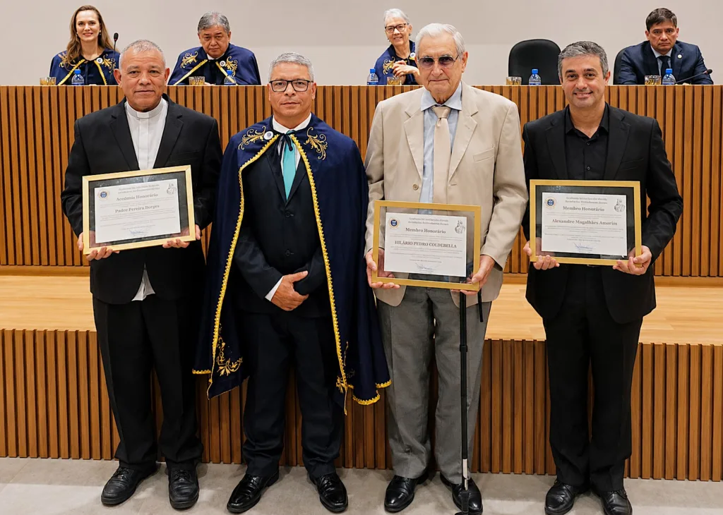 Academia de Letras do Brasil homenageia padre salesiano por trajetória pastoral e contribuição social em Campo Grande